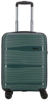 d & n Travel Line 4300 4-Rollen-Trolley 55 cm (4350) dark green