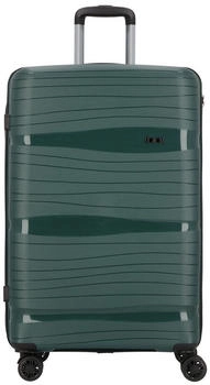 d & n Travel Line 4300 4-Rollen-Trolley 76 cm (4370) dark green