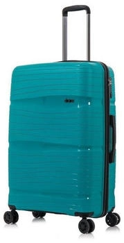 d & n Travel Line 4300 4-Rollen-Trolley 76 cm (4370) petrol