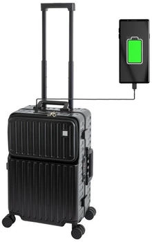 Travelhouse Roma 4-Rollen-Trolley 55 cm black