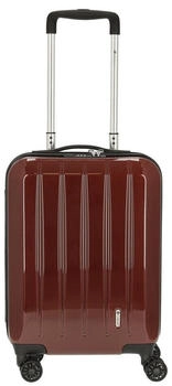 CHECK.IN London 2.0 4-Rollen-Trolley 50 cm carbon red