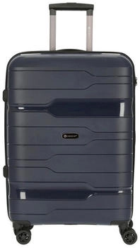 CHECK.IN Memphis 4-Rollen-Trolley 67 cm blue