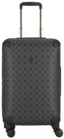 Guess Wilder 4 Rollen Trolley 64 cm mit Dehnfalte - Schwarz