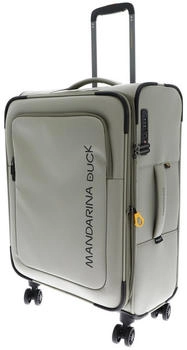 Mandarina Duck Eco Coated 4-Rollen-Trolley 67 cm (P10OSV03) mud