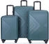 Travelhouse Bali 4-Rollen-Trolley Set 50/60/70 cm