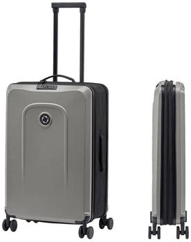Senz Foldaway 4-Rollen-Trolley 66 cm (8803) silk grey