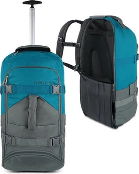 Normani Melano Reisetasche mit Rollen 69 cm grey/petrol