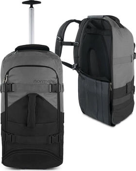 Normani Melano Reisetasche mit Rollen 69 cm black/grey