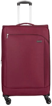 Crosstravel Monterey 4-Rollen-Trolley 77 cm burgundy