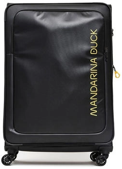 Mandarina Duck Eco Coated 4-Rollen-Trolley 83 cm (P10OSV05) black