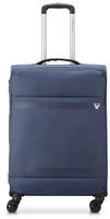 Roncato Jazz 4.0 4 Rollen Trolley M 65 cm mit Dehnfalte grau