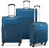 Roncato Speed Suitcase Set 3 pcs expandable blue