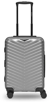 REDOLZ Essentials 18 4-Rollen-Trolley 55 cm (RD12419) metallic silver shiny
