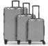 REDOLZ Essentials 18 4-Rollen-Trolley Set 3-teilig (RD12422) metallic silver shiny