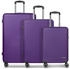 Franky Dallas 3.0 4-Rollen-Trolley Set 3tlg. (FRA12348) purple