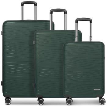 Franky Dallas 3.0 4-Rollen-Trolley Set 3tlg. (FRA12348) olive
