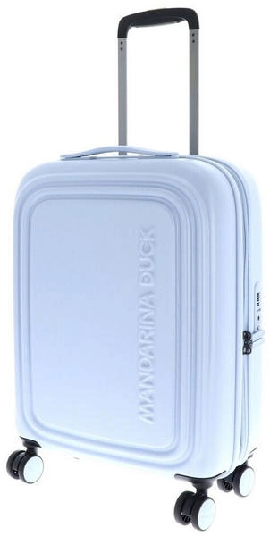 Maleta De Cabina Mandarina Duck LOGODUCK+ Trolley – Policarbonato, 4 Ruedas Dobles, TSA Lock – Color Orquídea