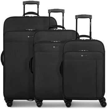 CHECK.IN Sevilla 2.0 4-Rollen-Trolley Set 55/65/75 cm black