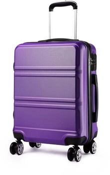 KONO Handgepäck Koffer 45x36x20 Cm - Leichter Hartschalenkoffer Mit TSA Schloss Für Easyjet