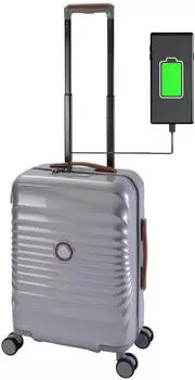 Travelhouse Capri 4-Rollen-Trolley 55 cm silver