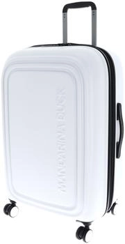 Mandarina Duck Logoduck 4-Rollen-Trolley 69 cm (P10SZV32) white