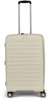 d & n Travel Line 4700 4-Rollen-Trolley 68 cm cream white