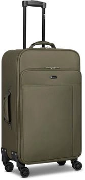 CHECK.IN Sevilla 2.0 4-Rollen-Trolley 65 cm olive