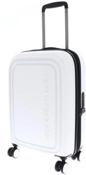 Mandarina Duck Logoduck 4-Rollen-Trolley 55 cm (P10SZV34) white
