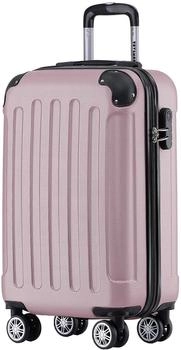 TRVLMORE 4-Rollen-Trolley 54 x 36 x 20 cm pink
