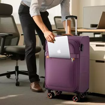 Verage Trier 4-Rollen-Trolley 67 cm red