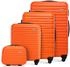 Wittchen 4-Rollen-Trolley Set 54/67/77 cm & Beauty Case (56-3A-31K)