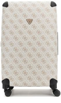 Guess Berta 4-Rollen-Trolley 77 cm (TWOB8688988) dark taupe logo