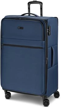 Bugatti Valencia Soft 4-Rollen-Trolley 75 cm (493777) navy