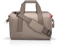 Reisenthel Reisetasche allrounder M Kunstfaser herringbone mokka MS6054 (MS6054)