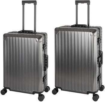 Travelhouse Tokyo 4-Rollen-Trolley Set 66/72 cm grey