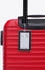 Wittchen Groove Line 4-Rollen-Trolley 54 cm mit Gepäckanhänger Z6 (56-3A-311) red