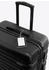 Wittchen Groove Line 4-Rollen-Trolley 77 cm mit Gepäckanhänger Z6 (56-3A-313) black