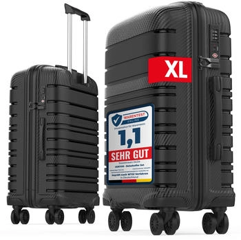 GENTOR 4-Rollen-Trolley 74 cm (GTSC001-XL) black