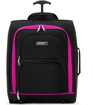 Flight Knight 2-Rollen-Trolley 45 cm (KB53) black/pink