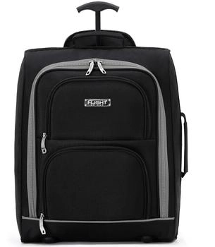 Flight Knight 2-Rollen-Trolley 45 cm (KB53) black/grey