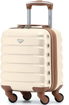 Flight Knight 4-Rollen-Trolley 40 cm (FFK80) cream/brown