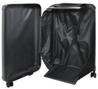 vidaXL Koffer mit Schloss Dunkelgrau 50 x 30 x 76 cm ABS Kunststoff