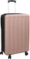 vidaXL Koffer mit Schloss Ros&eacute;gold 50 x 30 x 76 cm ABS Kunststoff