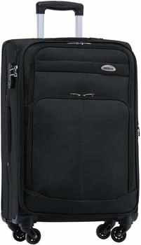 BEIBYE 4-Rollen-Trolley 55 x 38 x 23 cm black