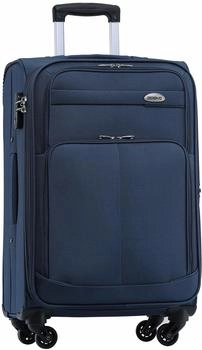 BEIBYE 4-Rollen-Trolley 55 x 38 x 23 cm blue