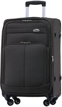 BEIBYE 4-Rollen-Trolley 55 x 38 x 23 cm coffee
