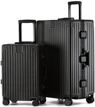KOFA Zurich 4-Rollen-Trolley Set 55/75,5 cm black