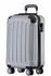 silber: BEIBYE 4-Rollen-Trolley 55 x 36 x 21 cm