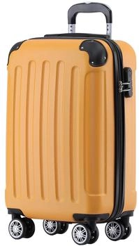 BEIBYE 4-Rollen-Trolley 55 x 36 x 21 cm orange