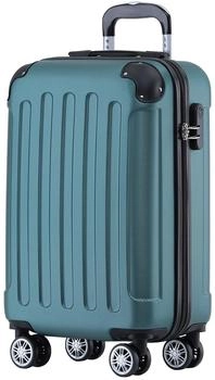BEIBYE 4-Rollen-Trolley 55 x 36 x 21 cm dark green
